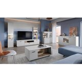 Modern Living Klubska Miza Cotia, Bela, Barva Hrasta | Shoptok.si
