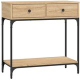  Konzolni stol boja hrasta 75 x 34,5 x 75 cm konstruirano drvo | Eponuda.ba