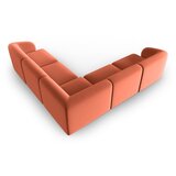 Milo Casa Ružičasta baršunasti kutna garnitura Paolo – | shoptok.hr