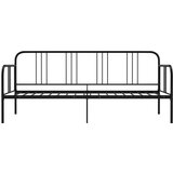  Za krevet na razvlačenje crni metalni 90 x 200 cm | shoptok.hr