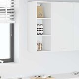 vidaXL viseći ormarić riga bijelo 30 x 29,5 x 80 cm konstruirano drvo | shoptok.hr