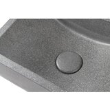 Sapho Temno siv betonski umivalnik za WC 40x22 cm Crest – | Shoptok.si