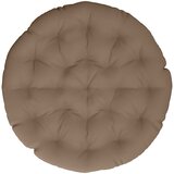  Papasan jastučić VIANEN 100% poliester Sivosmeđa Ø 100 x 12 cm | shoptok.hr