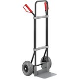 eurokraft pro voziček za prevoz vreč, črne barve, nakladalna površina šxg 280 x 250 mm, pocinkana izvedba, pu-kolesa | Shoptok.si