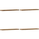 vidaXL Zidne police 4 kom Artisan hrast 40x20x1,5 cm konstruirano drvo | shoptok.hr