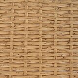  Zunanja miza Naravna 80 x 40 x 40 cm Jeklo in poli ratan, (5000272891) | Shoptok.si