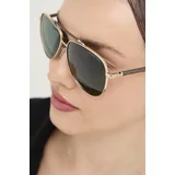 Michael Kors Sončna očala PORTUGAL ženska, zlata barva, 0MK1146
