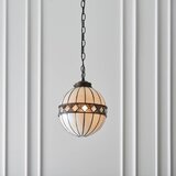  Endon 67044 - Luster na lancu Tiffany FARGO 1xE14/40W/230V prečnik 25,5 cm | Eponuda.com