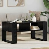  Klubska miza Črna Orehovina 92 x 53 x 45 cm Konstruiran les, (5000121434) | Shoptok.si