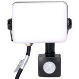 Aigostar led reflektor sa senzorom LED/20W/230V 4000K IP65, crne boje | Eponuda.com