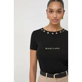 Marciano Guess Kratka majica ženski, črna barva