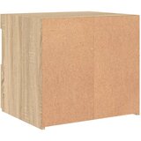  Noćni ormarić s LED svjetlima boja hrasta sonome 50x40x45 cm | shoptok.hr