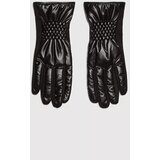 Marisse Quilted Gloves Black u