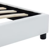  Okvir za krevet od umjetne kože bijeli 90 x 200 cm | shoptok.hr