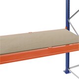 SCHULTE Polica iz iverne plošče, poglobljena, za globino 800 mm, 1-delna izvedba, za dolžino prečke 950 mm | Shoptok.si