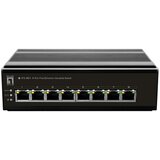  LevelOne 8-Port Fast Ethernet Industrial Switch, DIN-Rail, -40°C to 75°C | shoptok.hr