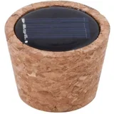 Solarna LED luč iz plute