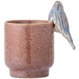 Bloomingville Ročno poslikan okrasni cvetlični lonec iz kamenine ø 11 cm Larky – | Shoptok.si