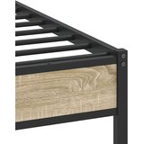  Posteljni okvir brez vzmetnice sonoma hrast 107x203 cm inž. les, (21790671) | Shoptok.si