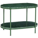 Hübsch Temno zelena marmorna mizica 34x58 cm Nusa – | Shoptok.si