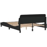  Okvir za krevet Dover Crni 135x190 cm Baršun | Shoptok.si