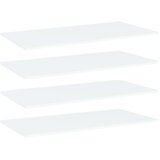 Police za knjige 4 kom bijele 80x20x1,5 cm konstruirano drvo | shoptok.hr