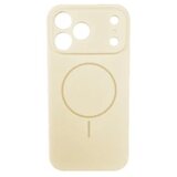  Silikonska futrola Magsafe LUX Iphone 17 PRO MAX BEŽ Cene