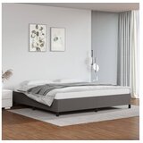  Okvir za krevet sivi 200x200 cm od umjetne kože | shoptok.hr