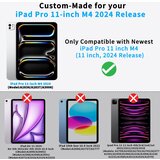 NIKCORP Ovitek za iPad Pro 11" 2024 (M4, 5. gen) s prostorom za pisalo, funkcijo Auto Wake/Sleep in stojalom, TPU zaščita, črn, (5000139253) | Shoptok.si