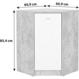 Mömax kotna komoda 4-you new, siva, bela | Shoptok.si