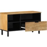 Maison Chic TV omarica - TV stojalo - Televizijska omarica rjava 80x33x46 cm masivni les Mango, (21699852) Cene