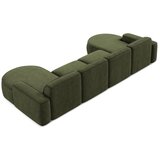 Makamii Zelena kutna garnitura od šenila (u obliku slova "U") Omao – | shoptok.hr