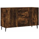 Komoda boja dimljenog hrasta 100 x 36 x 60 cm konstruirano drvo Smeđa | shoptok.hr