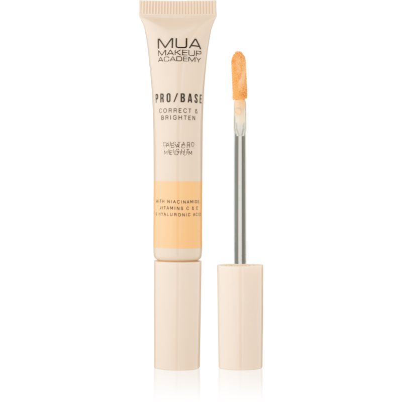 MUA Makeup Academy PRO/BASE Colour Corrector posvjetljujući korektor nijansa Correct & Brighten – Peach Medium 10 ml | shoptok.hr
