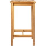  Stol za bar Prirodna 60 x 60 x 105 cm Masivni teak | shoptok.hr