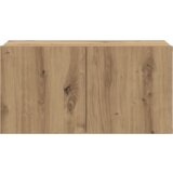 vidaXL TV kabinet set Hrast Konstruirano drvo TV kabinet Pravokutni | shoptok.hr