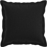  Presvlaka za jastuk 2 pcs HOUTEN Crna 45 x 45 cm Umjetni lan | shoptok.hr