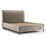 Maison de Rêve Bež tapecirani bračni krevet s prostorom za odlaganje s podnicom 180x200 cm Shell – | shoptok.hr