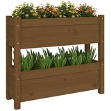  Sadilica smeđa boja meda 77x25x66 cm od masivne borovine | Eponuda.ba