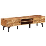 VidaXL TV ormarić 145 x 35 x 35 cm od masivnog bagremovog drva VidaXL TV ormarić 145 x 35 x 35 cm od masivnog bagremovog drva Slike