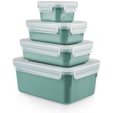 Tefal N1031010 MSEAL COLOR set škatel za hrano, 4 kosi, zelena | Shoptok.si