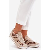 Boto Sport Shoes Sneakers Women's Panther Beige-Brown Galabis | Shoptok.si