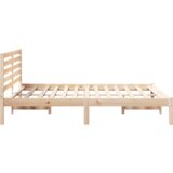  Krevetna konstrukcija Smeđa 120 x 200 cm Čvrsta borova drva | shoptok.hr