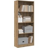 Regal za knjige boja hrasta 60x24x143 cm konstruirano drvo | Eponuda.com