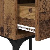 vidaXL Noćni ormarić Staro drvo 40 x 29 x 60 cm Konstruirano drvo | shoptok.hr