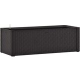 vidaXL Visoka greda z zalivalnim sistemom antracitna 100x43x33 cm, (20618680) | Shoptok.si