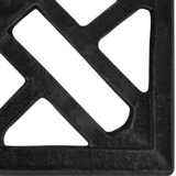  Stalak za suncobran crni 44 x 44 x 31 cm od lijevanog željeza | shoptok.hr