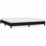 The Living Store Posteljni okvir brez vzmetnice črn 200x200 cm blago - Posteljni Okvir, (21531441) | Shoptok.si