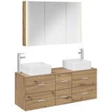  Set namještaja za kupaonicu 4 kom. Hrast artisan | shoptok.hr