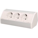 Orno Podaljšek s 3 x Schuko vtičnicami, vgradni - OR-GM-9001/W-G(GS) | Shoptok.si